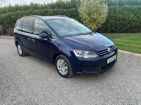 Volkswagen Sharan MPV, Diesel, 2018, Blue