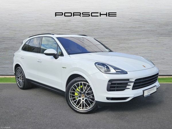 Porsche Cayenne SUV, Petrol Plug-in Hybrid, 2023, White