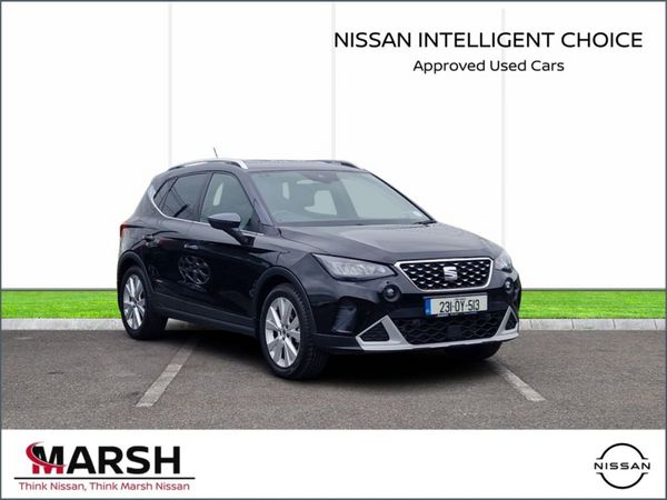 SEAT Arona Hatchback, Petrol, 2023, Black