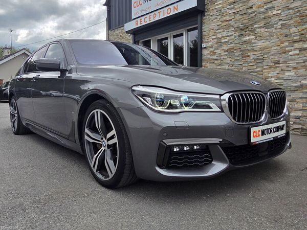 BMW 7-Series Saloon, Petrol Plug-in Hybrid, 2018, Grey