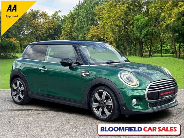 Mini Cooper Hatchback, Petrol, 2019, Green