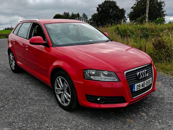 Audi A3 Hatchback, Diesel, 2009, Red
