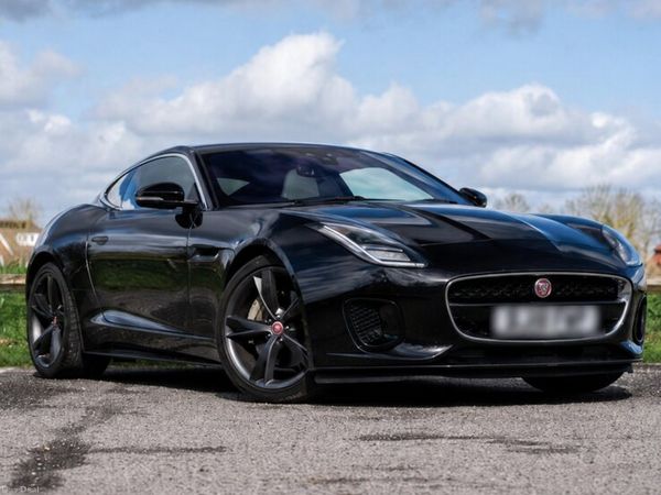 Jaguar F-Type Coupe, Petrol, 2018, Black
