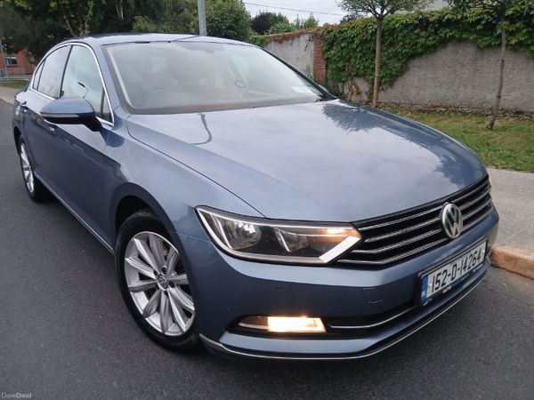 Volkswagen Passat Saloon, Diesel, 2015, Blue