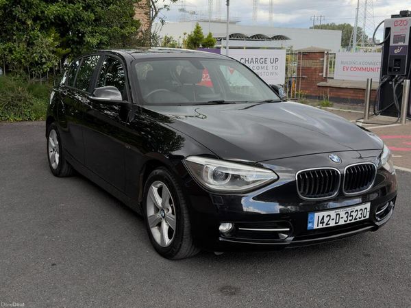 BMW 1-Series Hatchback, Petrol, 2014, Black