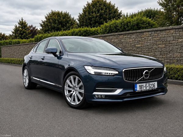 Volvo S90 Saloon, Diesel, 2018, Blue