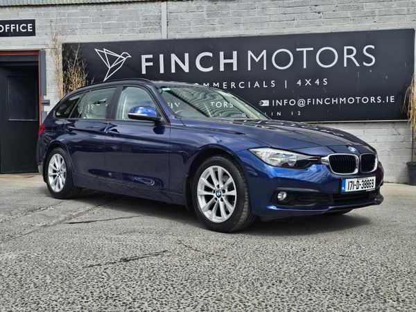 BMW 3-Series Estate, Diesel, 2017, Blue