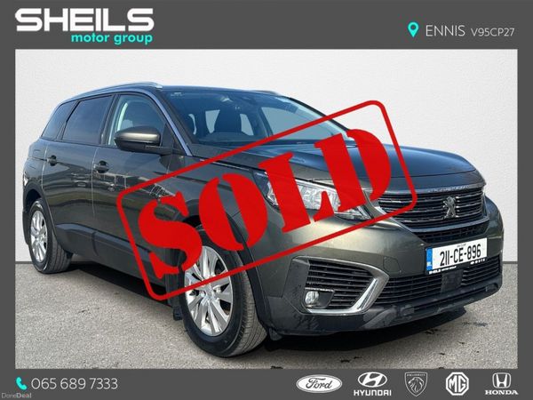 Peugeot 5008 MPV, Diesel, 2021, Grey