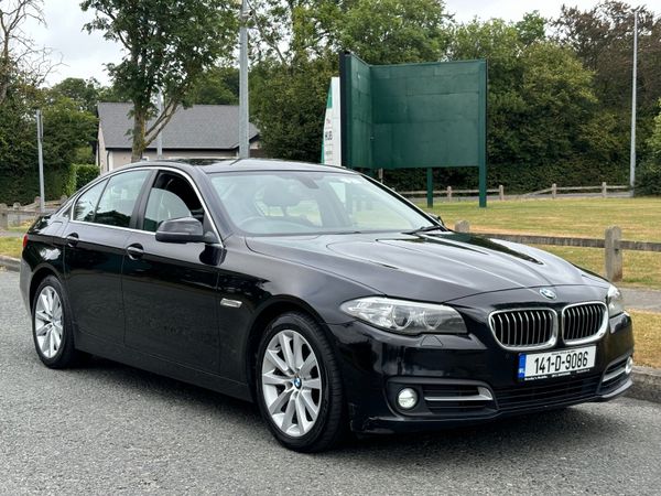 BMW 5-Series Saloon, Diesel, 2014, Black