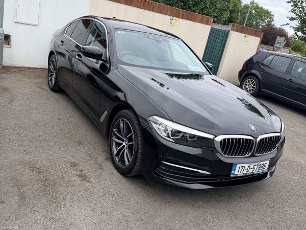 BMW 5-Series Saloon, Diesel, 2017, Black