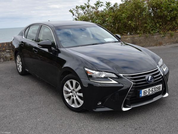 Lexus GS Saloon, Petrol Hybrid, 2016, Black