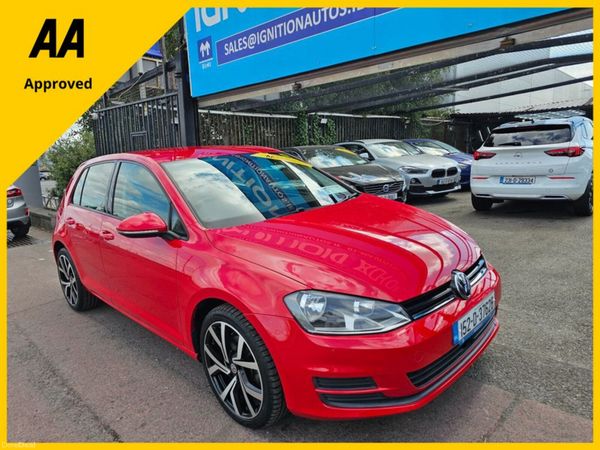 Volkswagen Golf Hatchback, Petrol, 2015, Red