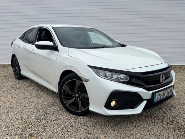 Honda Civic Hatchback, Petrol, 2017, White