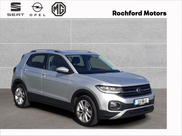 Volkswagen T-Cross SUV, Petrol, 2023, Grey