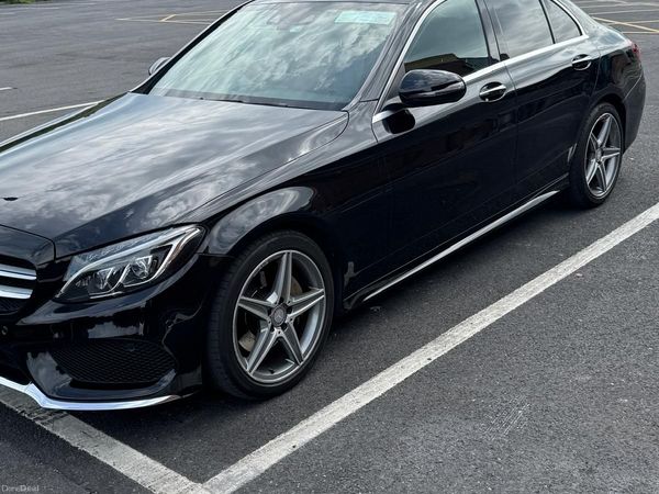 Mercedes-Benz C-Class Saloon, Petrol, 2016, Black