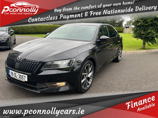 Skoda Superb Hatchback, Diesel, 2019, Black