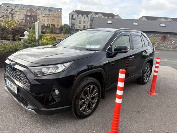 Toyota RAV4 SUV, Petrol Hybrid, 2019, Black