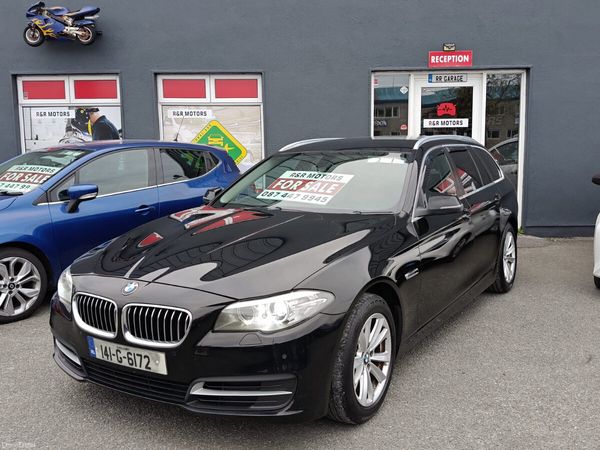 BMW 5-Series Estate, Diesel, 2014, Black