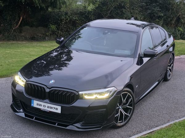 BMW 5-Series Saloon, Diesel, 2022, Black