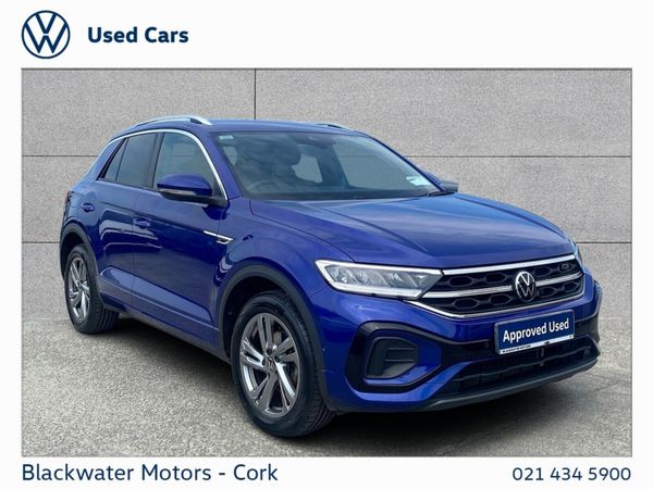 Volkswagen T-Roc SUV, Petrol, 2023, Blue