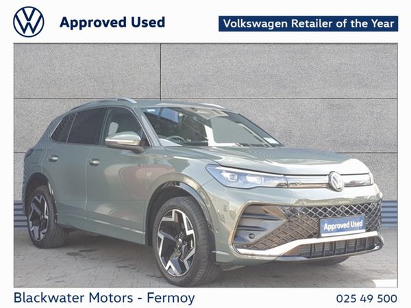 Volkswagen Tiguan SUV, Diesel, 2024, Green
