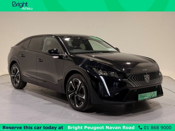 Peugeot 408 Hatchback, Petrol, 2023, Black