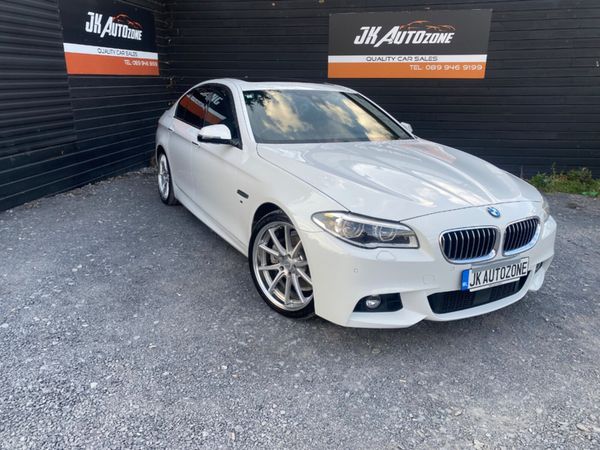 BMW 5-Series Saloon, Diesel, 2015, White