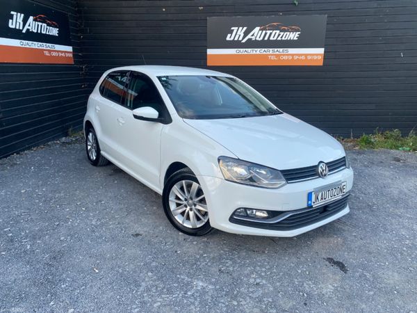 Volkswagen Polo Hatchback, Petrol, 2015, White