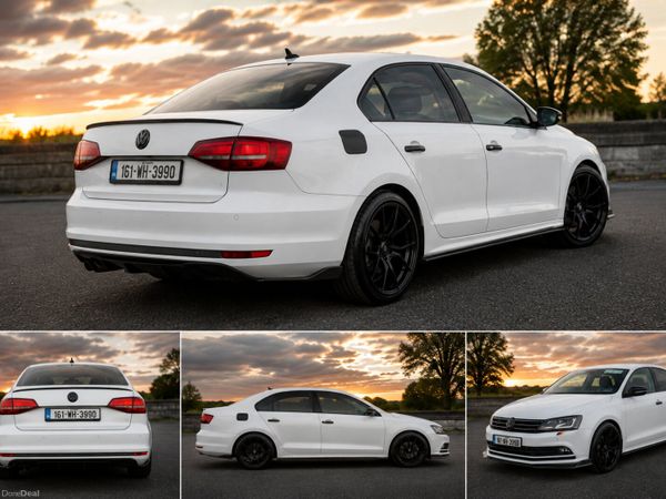 Volkswagen Jetta Saloon, Petrol, 2016, White