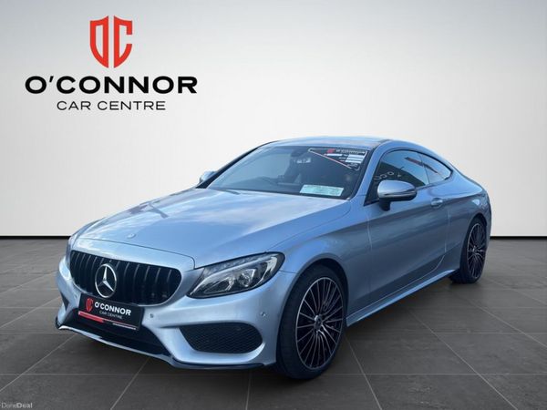 Mercedes-Benz C-Class Coupe, Diesel, 2017, Silver