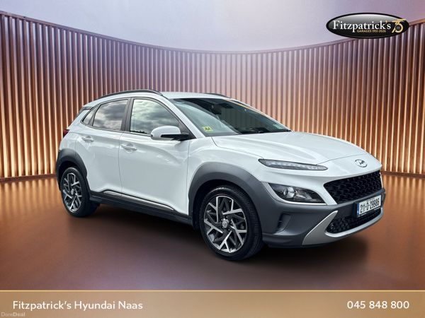 Hyundai KONA MPV, Petrol Hybrid, 2021, White