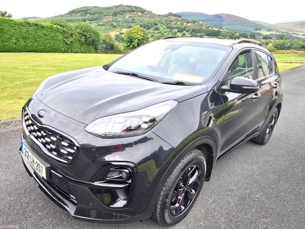 Kia Sportage SUV, Diesel Hybrid, 2021, Black