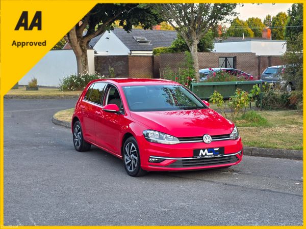 Volkswagen Golf Hatchback, Diesel, 2019, Red