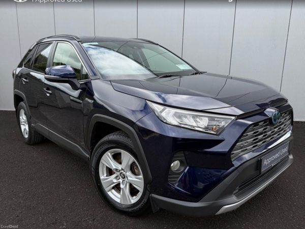 Toyota RAV4 SUV, Petrol Hybrid, 2020, Blue