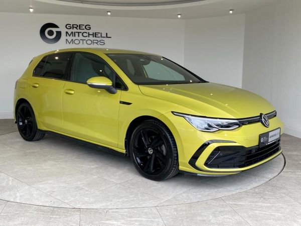 Volkswagen Golf Hatchback, Petrol Hybrid, 2021, Yellow