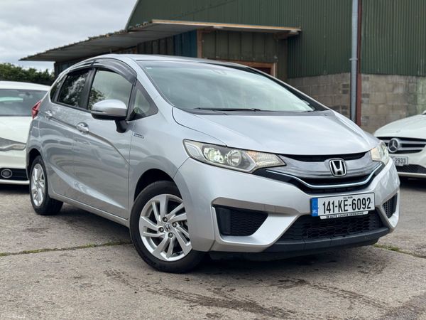Honda Fit Hatchback, Petrol Hybrid, 2014, Silver