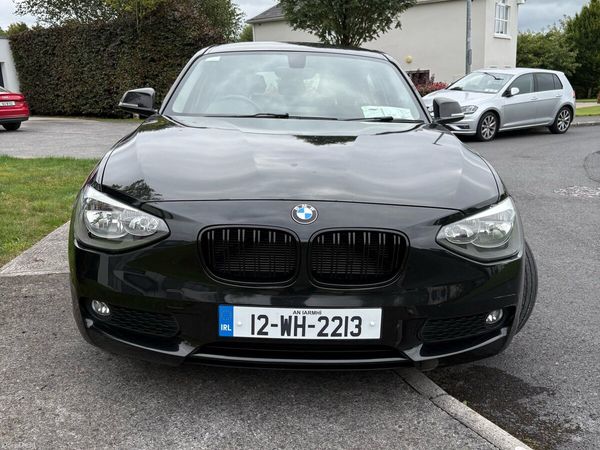 BMW 1-Series Hatchback, Diesel, 2012, Black