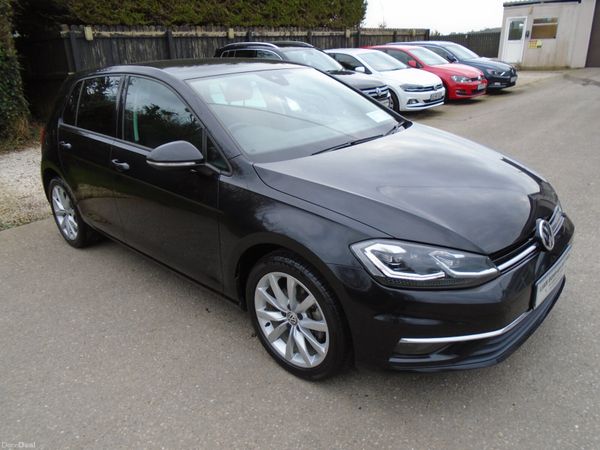Volkswagen Golf Hatchback, Petrol, 2018, Black