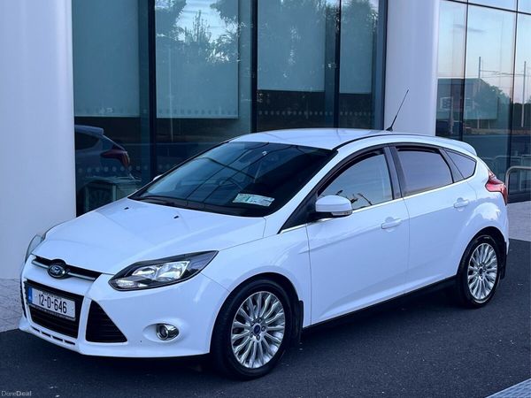 Ford Focus Hatchback, Diesel, 2012, White