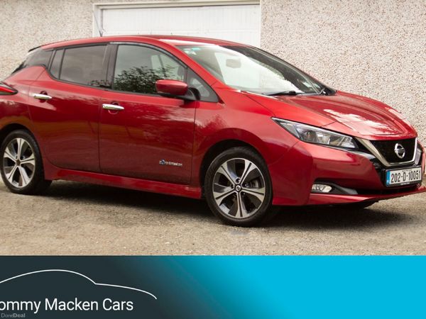Nissan Leaf Hatchback, Electric, 2020, Red