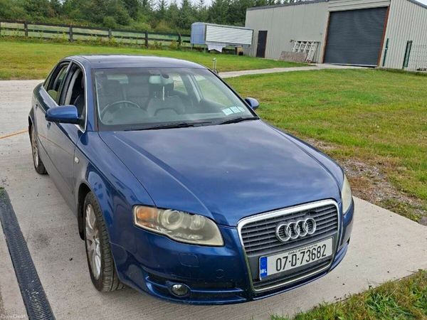 Audi A4 Saloon, Petrol, 2007, Blue