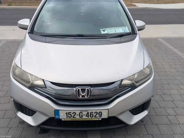 Honda Fit Hatchback, Petrol Hybrid, 2015, Silver