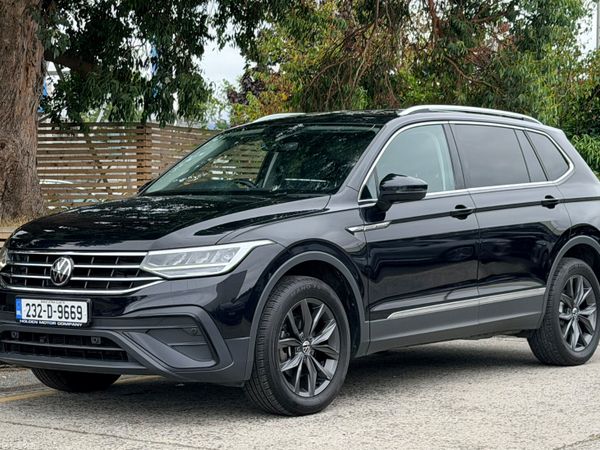 Volkswagen Tiguan Allspace SUV, Diesel, 2023, Black