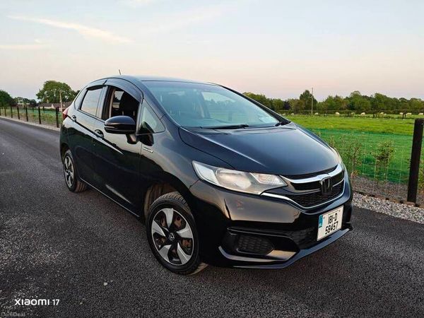 Honda Fit Hatchback, Petrol Hybrid, 2018, Black