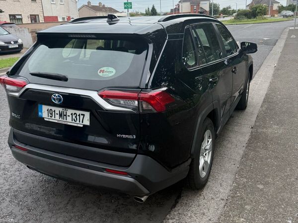 Toyota RAV4 SUV, Petrol Hybrid, 2019, Black