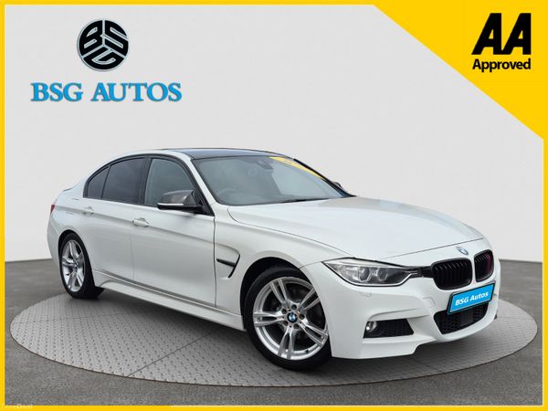 BMW 3-Series Saloon, Petrol, 2015, White