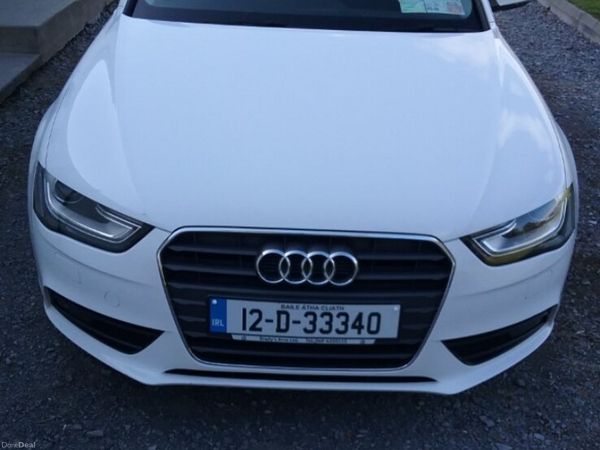 Audi A4 Saloon, Diesel, 2012, White