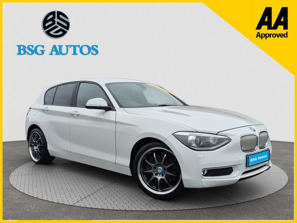 BMW 1-Series Hatchback, Petrol, 2014, White