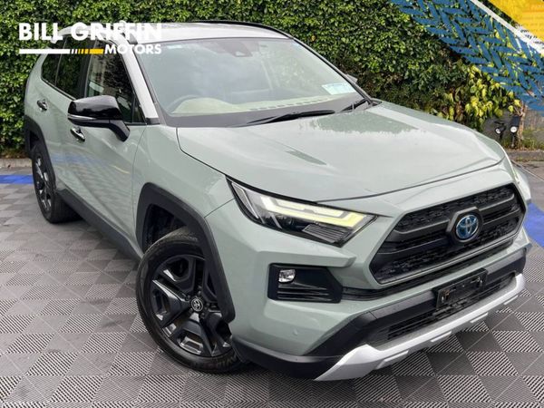 Toyota RAV4 SUV, Petrol Hybrid, 2022, Green