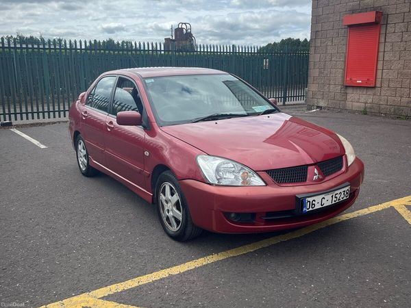 Mitsubishi Lancer Saloon, Petrol, 2006, Red